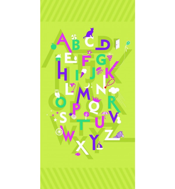 Alphabet 2 Laminate Sheets With Suede (SUD) Finish From Greenlam