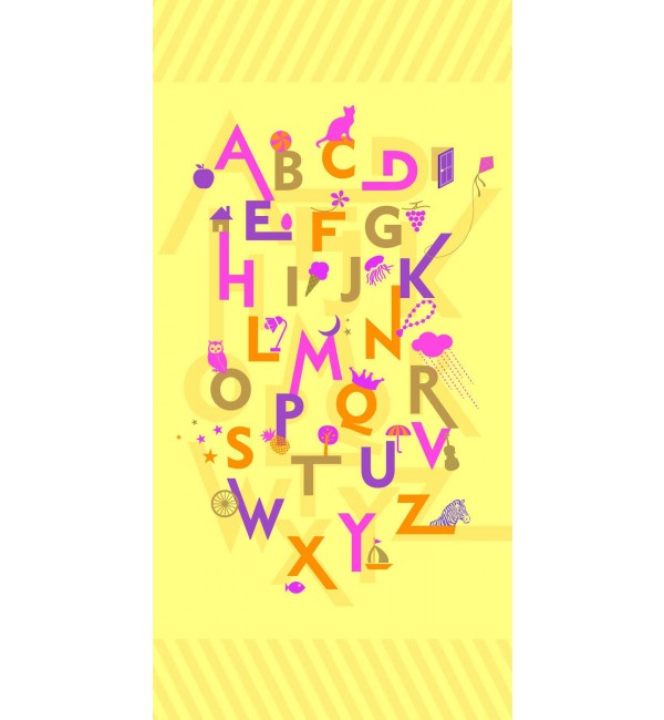 Alphabet 5 Laminate Sheets With Super Gloss (SGL) Finish From Greenlam